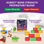 NuBest Tall Kids - Vitaminas para Niños de 2 a 9 Años, 540 Comprimidos Masticables