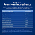 PROTHRIVE Spunky Digestive Supplement - Probióticos, Enzimas Digestivas, Soporte Articular para Perros y Gatos - 227g