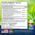 Vital Plan Daily Herbal Supplement - Suplemento Herbario con Reishi, Cúrcuma y Rhodiola