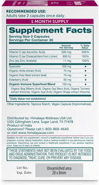 Himalaya Hello Immunity con Quercetina - 60 Comprimidos (500 mg) - Suplemento de Apoyo Inmunológico con Bioflavonoides y Antioxidantes - Vegano, No-GMO, Sin Gluten