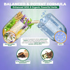 MoxyVites DHH-B Supplement - Extracto Bioactivo de Corteza de Magnolia con Ashwagandha Orgánica, 60 Cápsulas Veganas