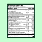 WellWithAll Multivitamínico para Mujeres | Complemento Diario con Vitaminas, Minerales y Hierro | 60 Comprimidos