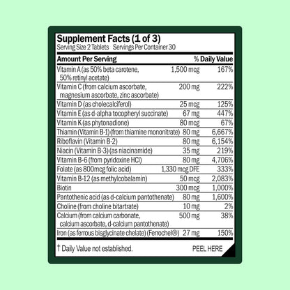 WellWithAll Multivitamínico para Mujeres | – Salud cardiovascular y cognitiva: El folato contribuye al metabolismo – Image 3
