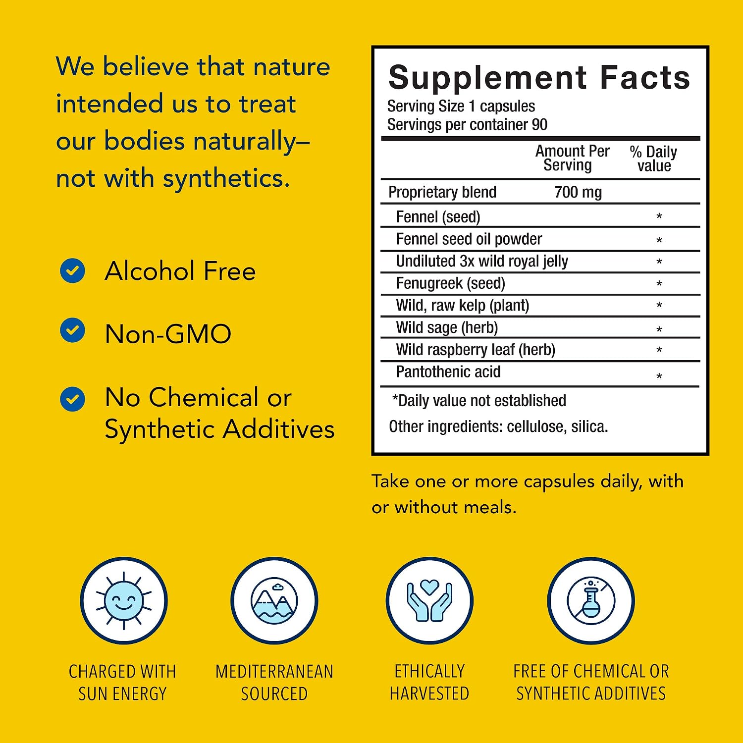 NORTH AMERICAN HERB & SPICE ActiFEM - 90 Cápsulas - Equilibrio Hormonal para Mujeres