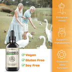 Suplemento Líquido de Vitamina B3 (Niacinamida) - Sin Flush - Absorción Rápida - 120 ml