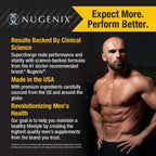 Nugenix Essentials Tongkat Ali para Hombres - Extracto de Longjack 200 mg, 30 Cápsulas