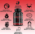 Complejo B Completo con Vitaminas B1-B12, Vitamina C, Biotina e Inositol