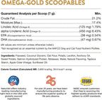 NaturVet Scoopables Omega-Gold Aceite de Anchoa y Salmón para Perros y Gatos - 311 g