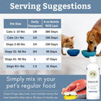 Wholistic Pet Organics - Aceite de Salmón Salvaje de Alaska para Perros y Gatos - Omega 3 EPA y DHA - 237 ml (8 oz)