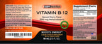 Vitamina B12 Sublingual Gotas Líquidas - Metilcobalamina 3000mcg - 60 Dosis - Vegano