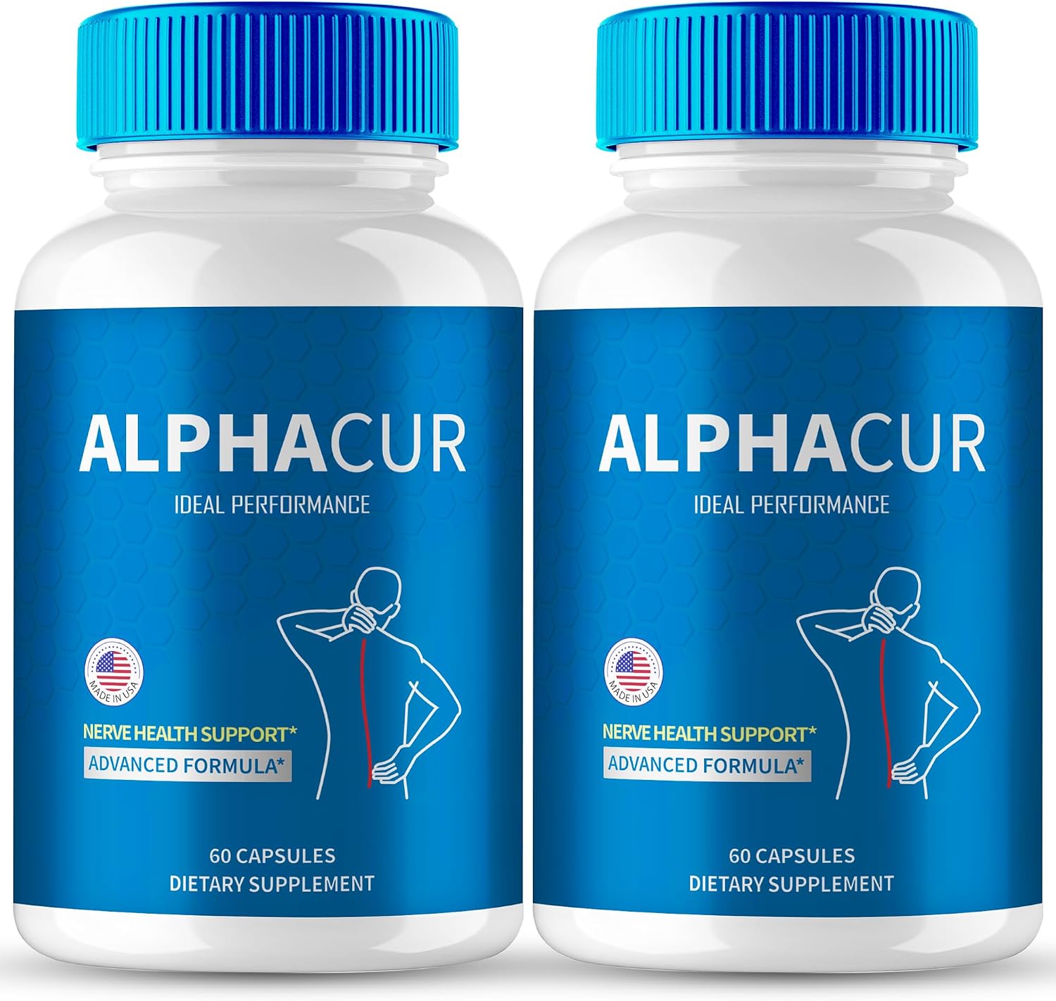 AlphaCur for Neuropathy Advanced Formula Cápsulas (2 Paquetes)
