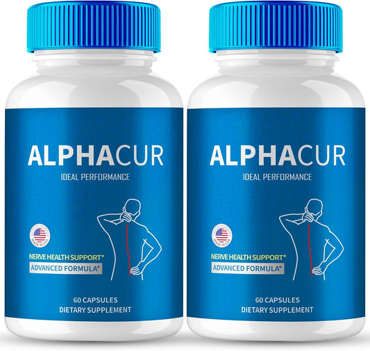 AlphaCur for Neuropathy Advanced Formula Cápsulas (2 Paquetes)