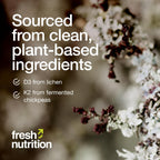 Fresh Nutrition Vitamina D3 + K2 Vegana - 5000 UI D3 + 100mcg K2 como MK-7 - 90 Cápsulas
