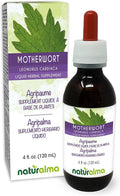 Naturalma Tintura de Motherwort (Leonurus cardiaca) - Extracto líquido sin alcohol, 118 ml - Suplemento herbal vegano