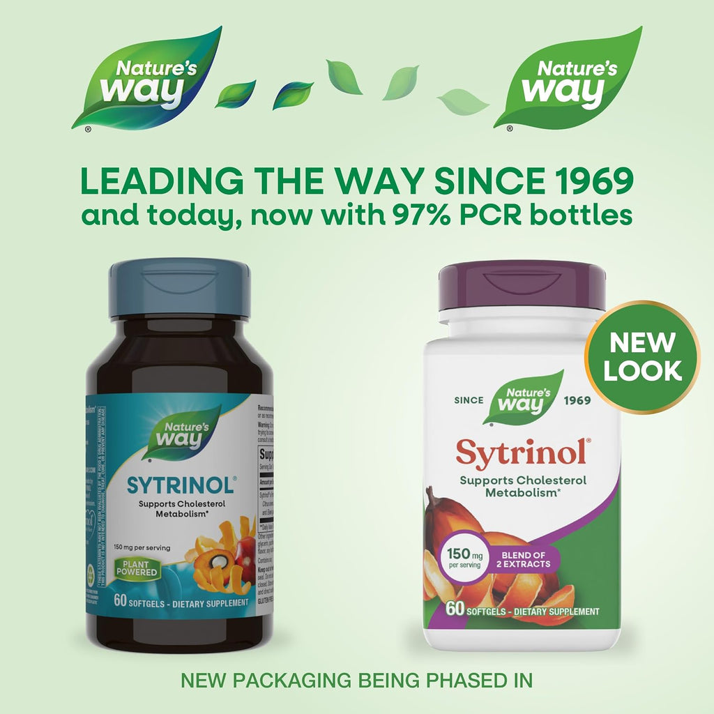 Nature's Way Sytrinol Control Colesterol - 60 Cápsulas Blandas