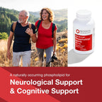 Fosfatidilserina 300mg - Complemento para la Memoria y Función Cognitiva - 50 Cápsulas Blandas