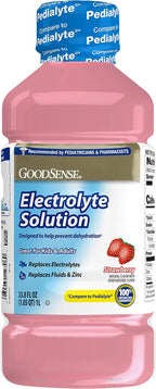 GoodSense Solución de Electrolitos, Sabor Fresa - 1 L (33.8 fl oz)