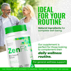 LIVORKA Zenfit Cápsulas (Pack de 2) - 60 Cápsulas, Suplemento Natural