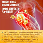 Gominolas de Vitamina D3 K2 5000IU con Omega-3, K2 MK-7 100mcg, Vitamina C, Zinc y 5 Vegetales Orgánicos - Nextdia
