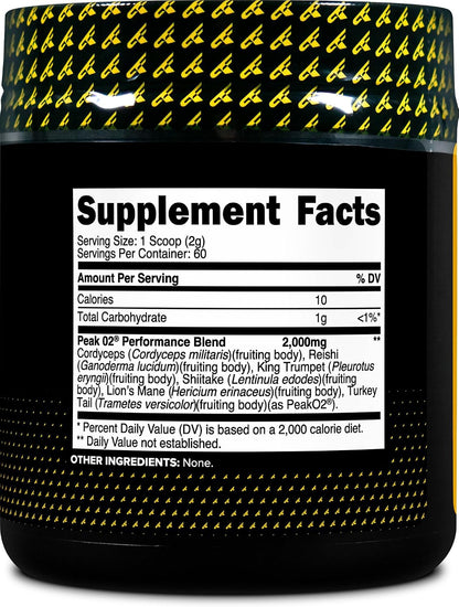 PrimaForce Peak O2 Suplemento para Entrenamiento, 120g - Mezcla Propietaria, Sin OGM, Vegano y Sin Gluten – Image 4