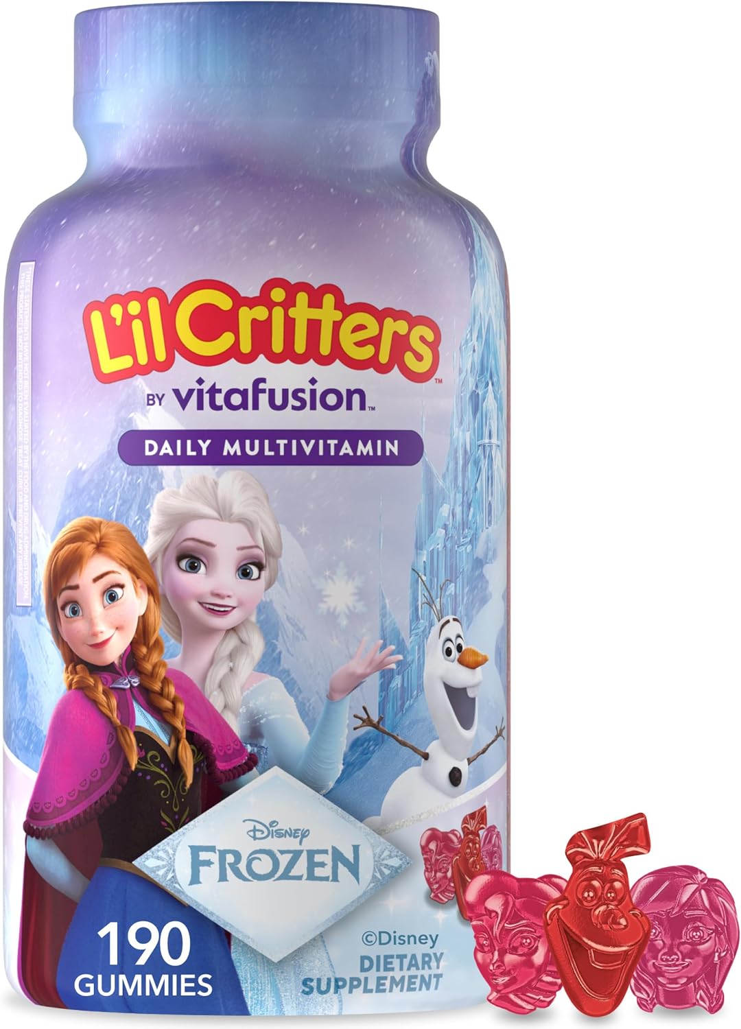 Lil Critters Disney Frozen Kids Multivitamin Gummies | 190 Count