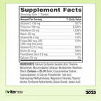 Spring Valley Super Vitamin B-Complex Tablets, 100 Comprimidos