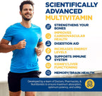 LifeSource Vitamins Multivitamínico y Minerales de Alimentos Integrales con 71 Ingredientes Naturales, 90 Comprimidos