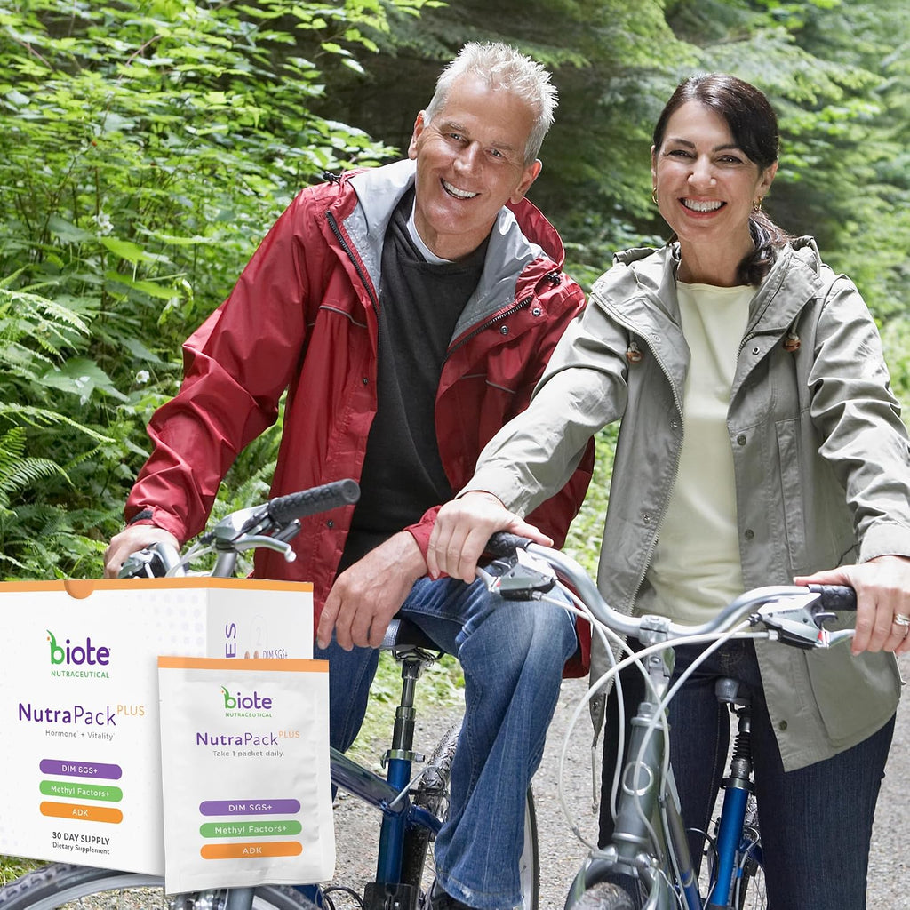 Biote Nutraceuticals - NutraPackPlus - Equilibrio Hormonal + Vitalidad (Sobres Diarios 30 Días)