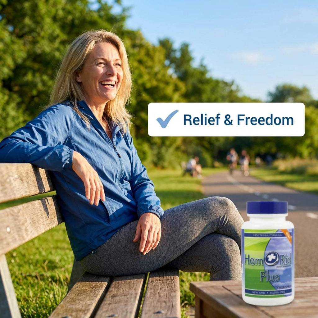 HemRid Plus Advanced Herbal Formula - 45 Vegan Capsules
