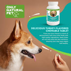 Only Natural Pet Ultimate Daily Vitamins - Complete Multivitamin for Dogs - 180 Chewable Tablets