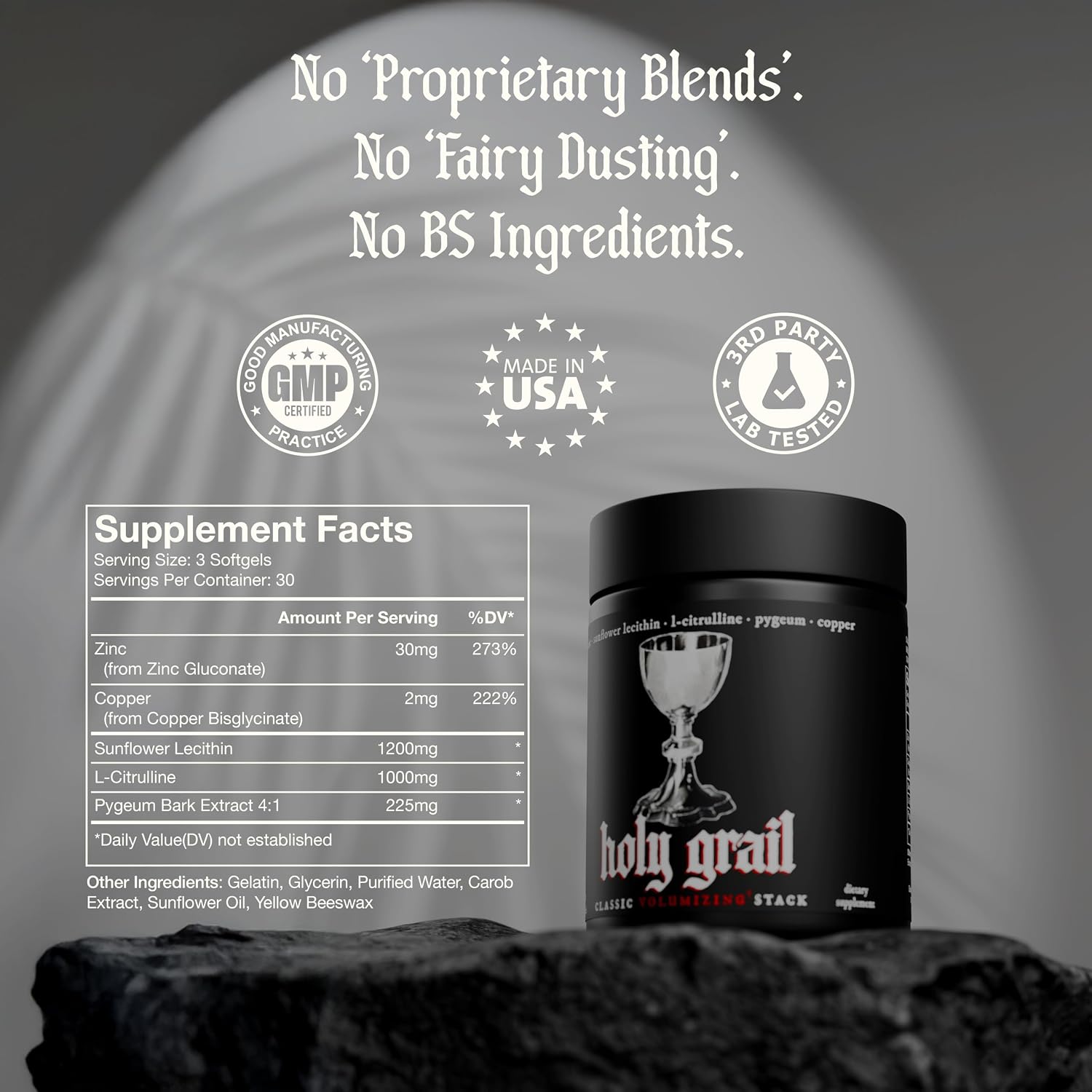 Holy Grail - Semen Volume Booster Stack | Theorycraft