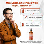 NESSARIT Vitamina D3 10.000 UI y K2 150 mcg Gotas Líquidas con Aceite MCT Omega 3 - Sabor Frambuesa - 60 ml