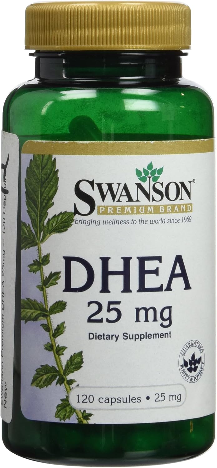 Swanson DHEA 25 mg 120 Cápsulas