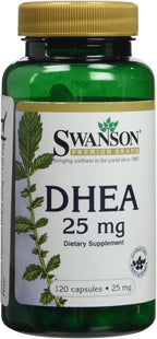 Swanson DHEA 25 mg 120 Cápsulas