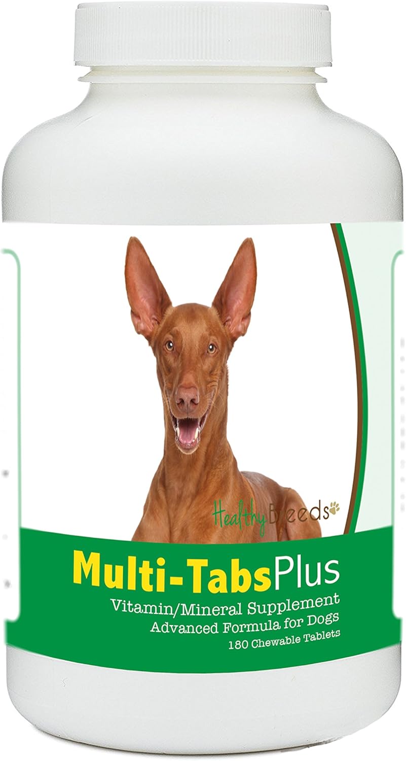 Healthy Breeds Multi-Tabs Plus Multivitamínico Masticable para Perros - 180 Comprimidos