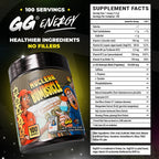 Gamer Supps GG Energy - CaseOh's Nuclear Bombsicle (100 Servings) - Keto Friendly Gaming Energy and Nootropic Blend, Sugar Free + Caffeine + Vitamins + Immune Support, Powder Drink