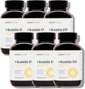SMARTERNUTRITION Vegan Vitamin D3 5000 UI + K2 1100 mcg - 360 Cápsulas