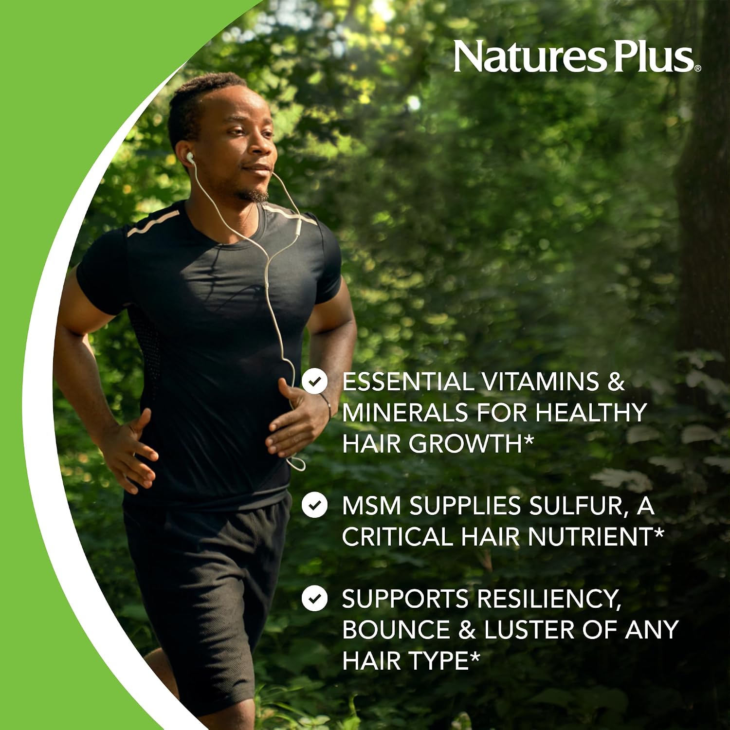 NaturesPlus Ultra Hair Plus - 60 Comprimidos de Liberación Prolongada