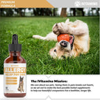 Alivio Natural para Alergias de Perros - Apoyo Contra Picazón y Estornudos - 30 ml