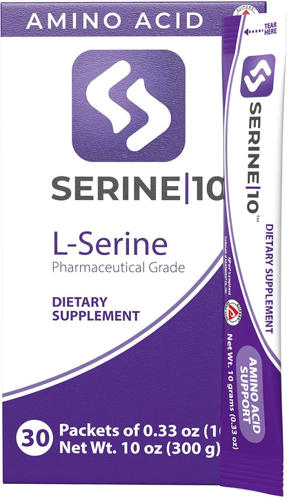 SERINE10 L-Serina Nootrópicos Sobres - Apoya – Apoyo a la memoria y la concentración. – Image 5