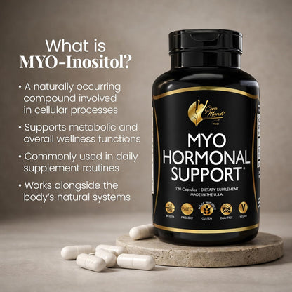 Cocó March N.M.D Myo-Inositol Apoyo Hormonal para Mujeres – 120 Cápsulas Veganas – Image 4