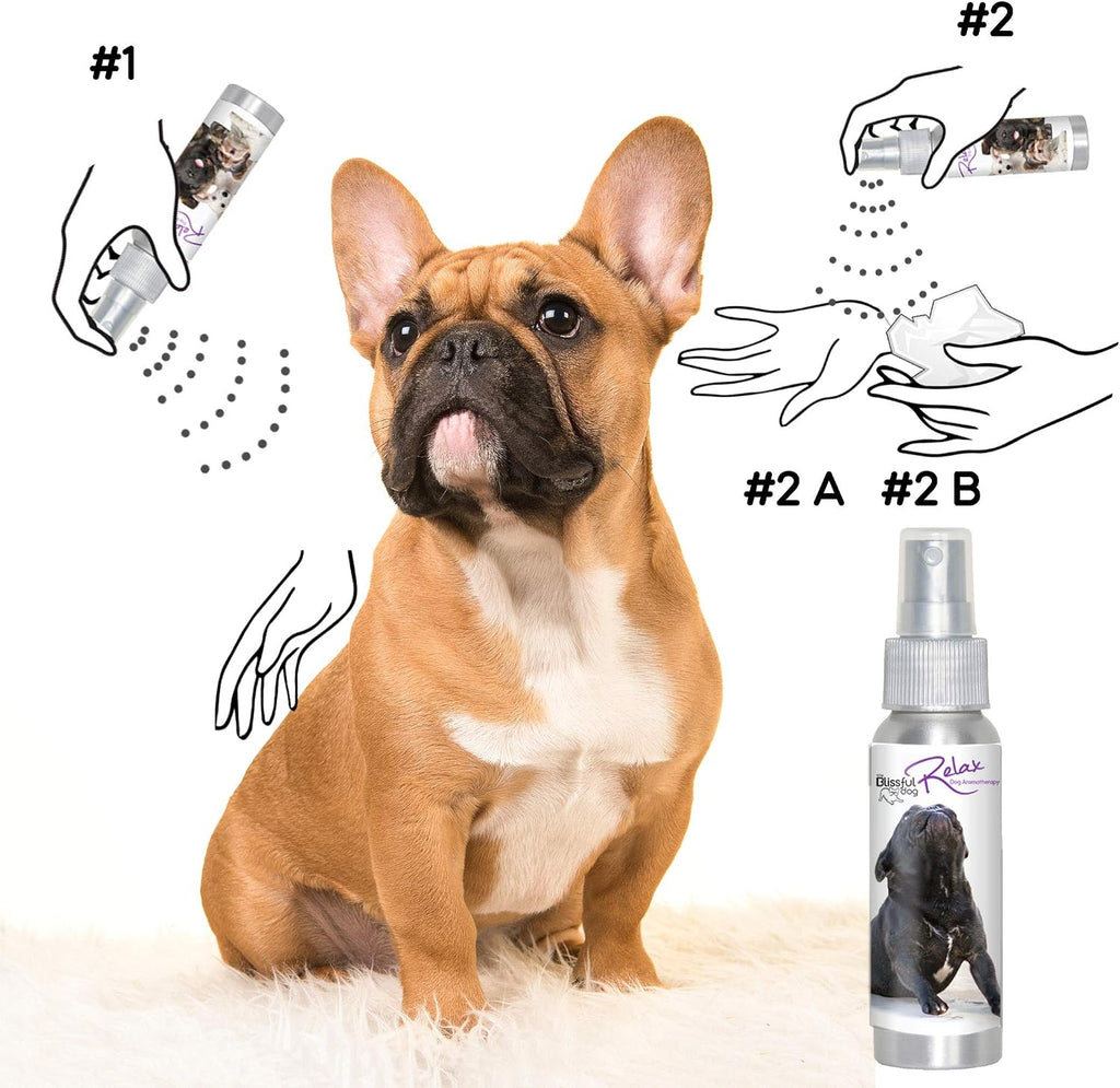 The Blissful Dog French Bulldog Relax Aromatherapy Spray - Spray calmante para perros (80 ml)