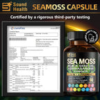 Irish Sea Moss & Shilajit Bundle - Suplemento Natural para Energía y Cabello