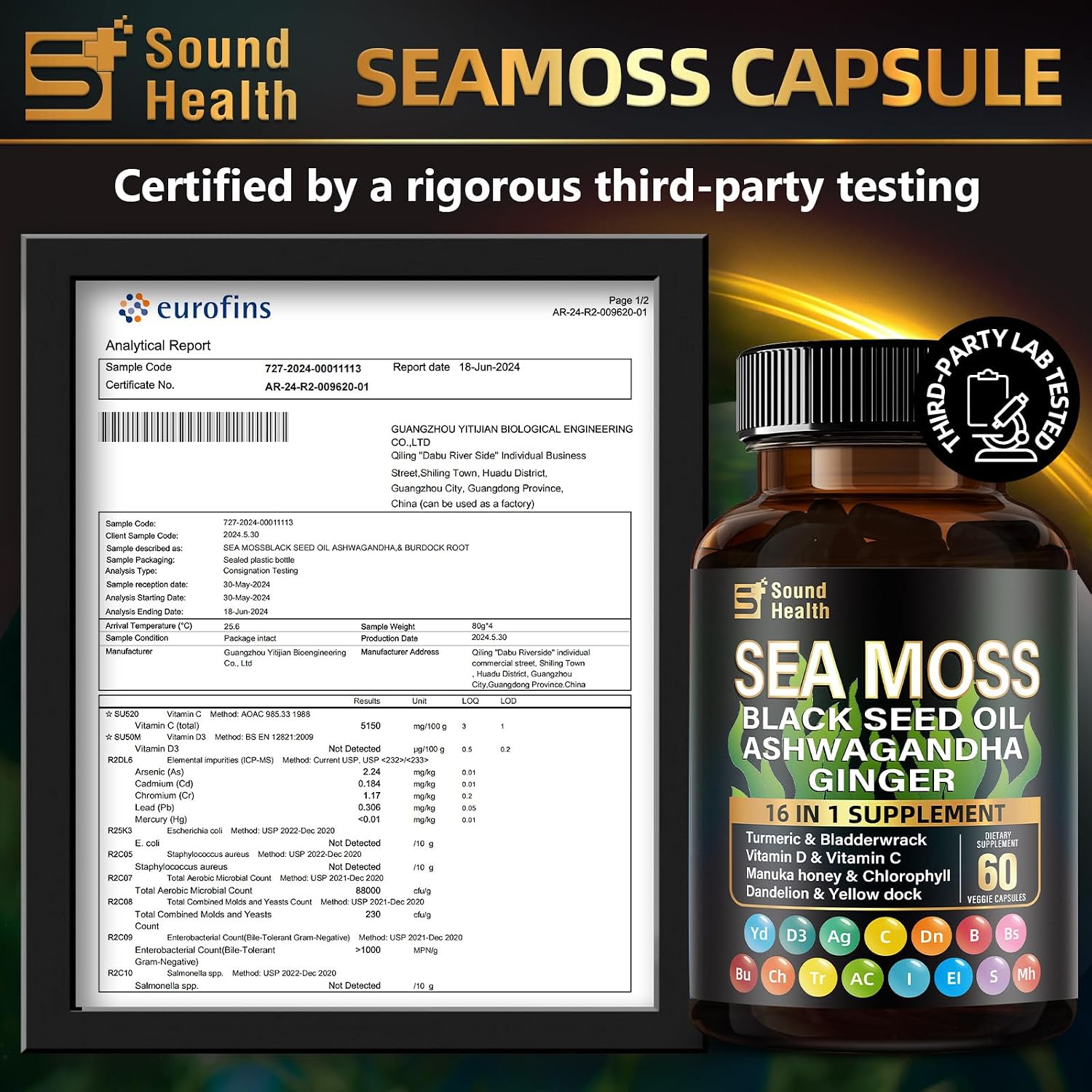 Irish Sea Moss & Shilajit Bundle - Suplemento Natural para Energía y Cabello