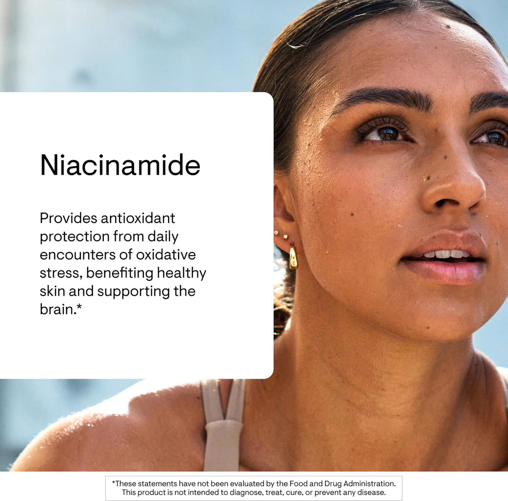 THORNE - Niacinamida - Forma no ruborizante de Vitamina B3 - Apoyo para la Piel y Protección Celular - 180 Cápsulas