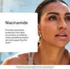 THORNE - Niacinamida - Forma no ruborizante de Vitamina B3 - Apoyo para la Piel y Protección Celular - 180 Cápsulas