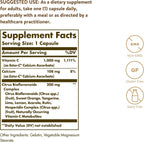 Solgar Ester-C Plus 1000 mg Vitamina C, 50 Cápsulas (Discontinuado)