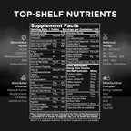 KPAX Energy - Suplemento de Energía Diaria con Cafeína, CoQ10, NAC y Más de 30 Nutrientes Mitocondriales - 120 Comprimidos (4 Meses)