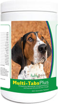 Healthy Breeds Multi-Tabs Plus para perros Treeing Walker Coonhound - Comprimidos masticables, 365 unidades