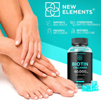 Biotina y Colágeno en Gominolas - 50.000mcg de Colágeno + 10.000mcg de Biotina